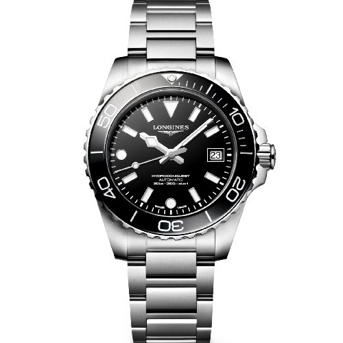 LONGINES HydroConquest Automatic Silver Stainless Steel Bracelet 39 mm