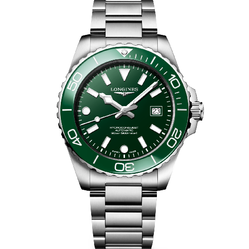 LONGINES HydroConquest Automatic Silver Stainless Steel Bracelet 42 mm