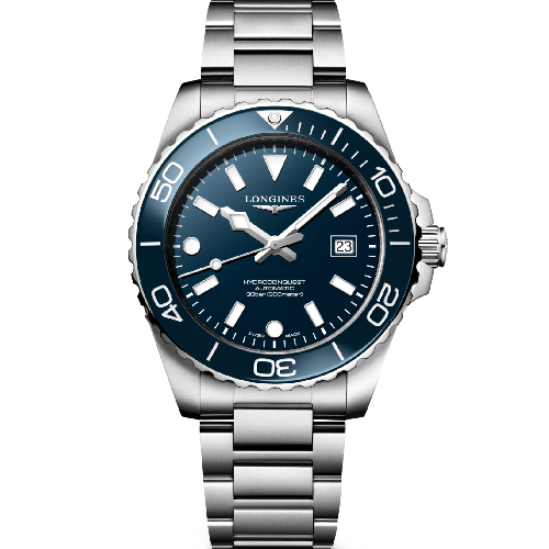 LONGINES HydroConquest Automatic Silver Stainless Steel Bracelet 42 mm
