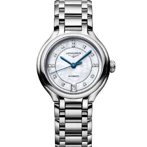 Longines Primaluna Automatic Silver Stainless Steel Bracelet