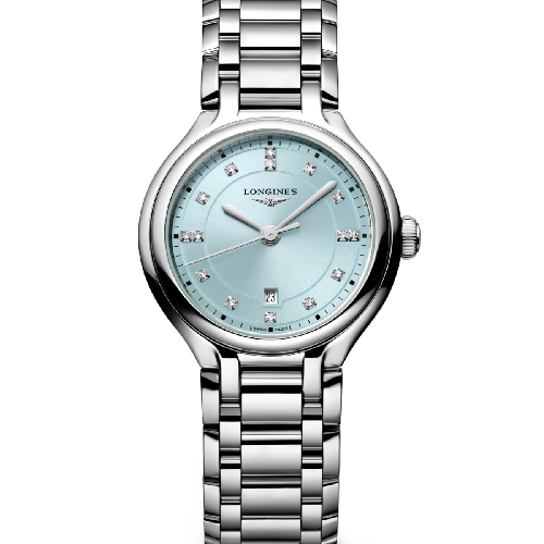 Longines Primaluna Silver Stainless Steel Bracelet