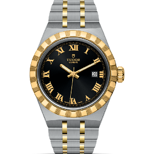 TUDOR Royal 28mm Two Tone Stainless Steel Bracelet