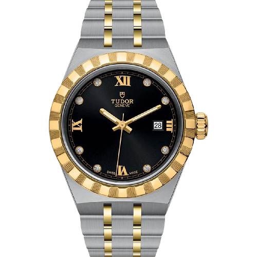 TUDOR Royal 28mm Two Tone Stainless Steel Bracelet