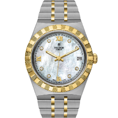 TUDOR Royal 34mm Two Tone Bracelet