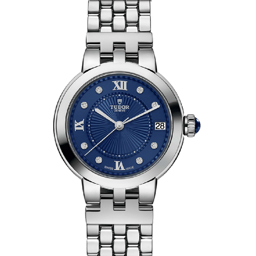 TUDOR Clair de Rose 34mm Stainless Steel Bracelet