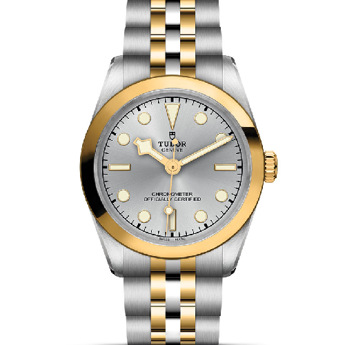TUDOR Black Bay One 31 mm Silver and Gold Bracelet