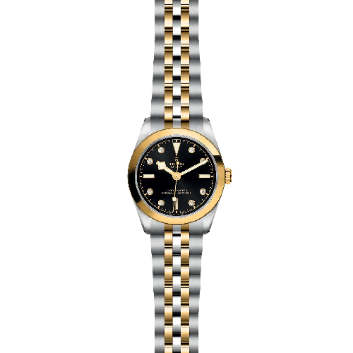 TUDOR Black Bay One 31 mm Diamond Set Silver and Gold Bracelet