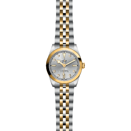 TUDOR Black Bay One 31 mm Diamond Set Silver and Gold Bracelet