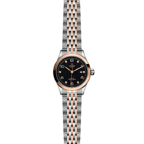 Tudor 1926 Diamond Set Dial 28 mm Two Tone Stainless Steel Bracelet