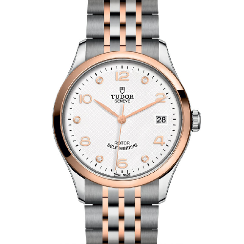 Tudor 1926 36 mm Diamond Set Two Tone Stainless Steel Bracelet