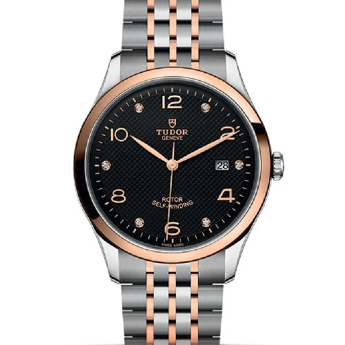 Tudor 1926 41 mm Diamond Set Two Tone Stainless Steel Bracelet
