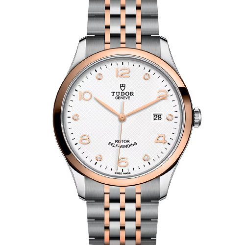 Tudor 1926 41 mm Diamond Set Two Tone Stainless Steel Bracelet