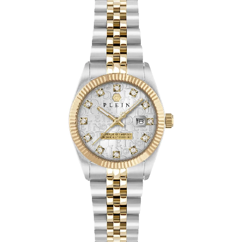 PHILIPP PLEIN Superlative Crystals Two Tone Stainless Steel Bracelet