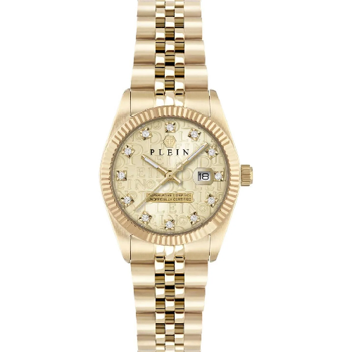 PHILIPP PLEIN Superlative Crystals Gold Stainless Steel Bracelet