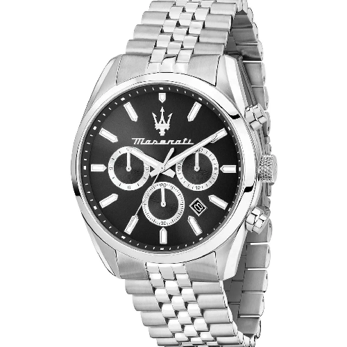 Maserati Attrazione Chronograph Silver Stainless Steel Bracelet