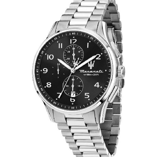 Maserati Sorpasso Chronograph Silver Stainless Steel Bracelet