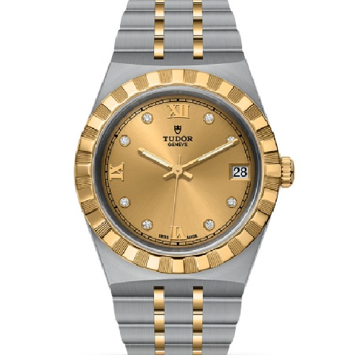 TUDOR Royal 34mm Two Tone Bracelet