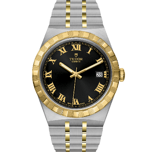 TUDOR Royal 38mm Two Tone Stainless Steel Bracelet