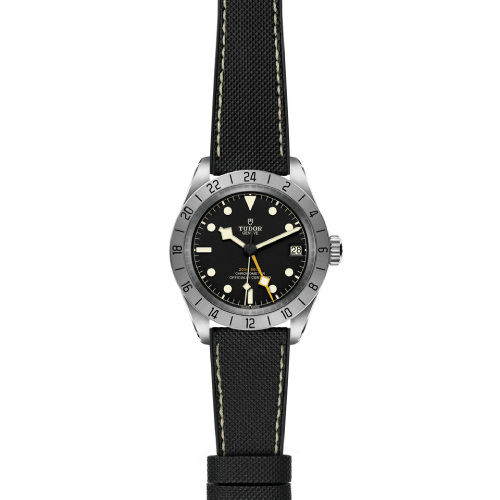TUDOR Black Bay Pro Hybrid Rubber and Leather Strap