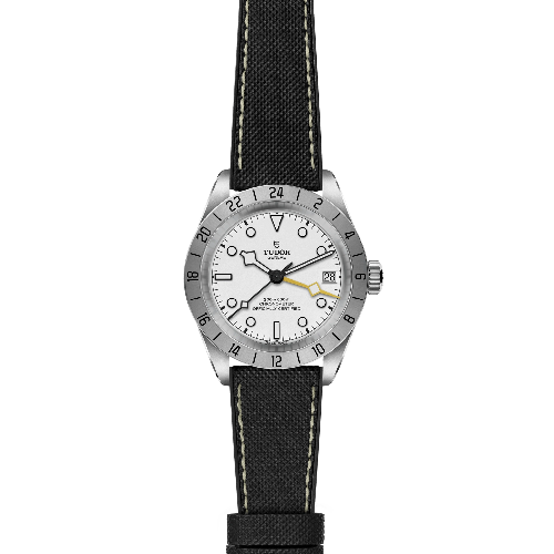 TUDOR Black Bay Pro Hybrid Rubber and Leather Strap