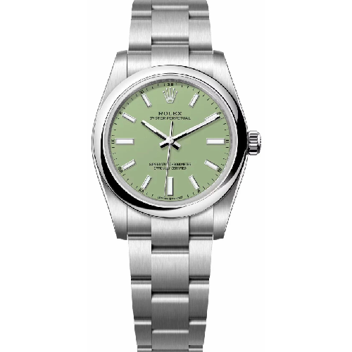 Rolex Oyster Perpetual 34mm Pistachio Dial