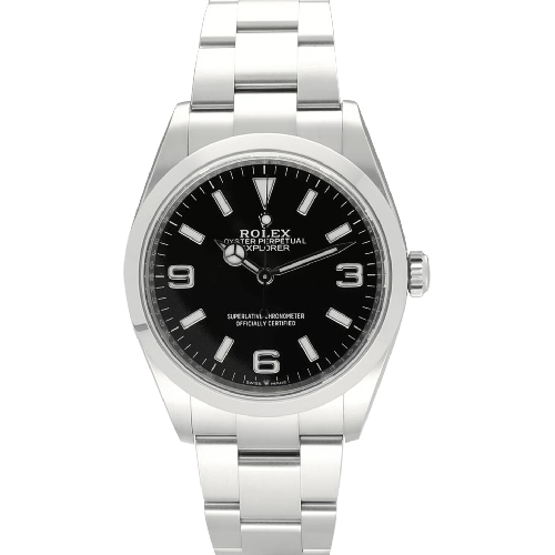 Rolex Explorer 36 Oystersteel - Black Dial (124270-0001)