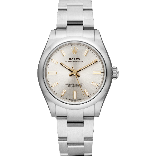 Rolex Oyster Perpetual 31mm Silver Dial