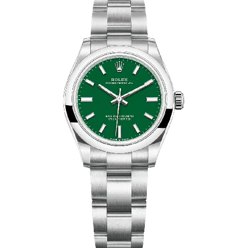 Rolex Oyster Perpetual 31mm Green Dial