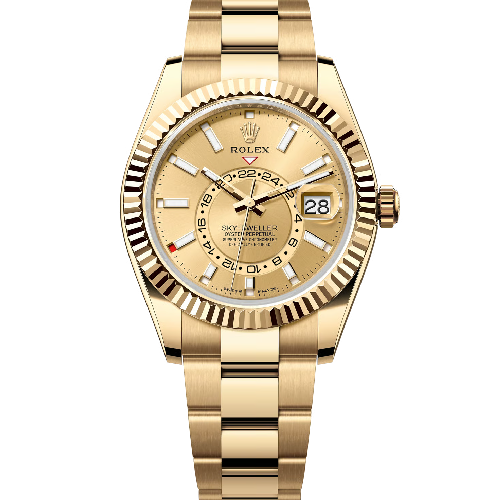 Rolex Sky-Dweller 42 Yellow Gold – Champagne Dial (m336938-0001)