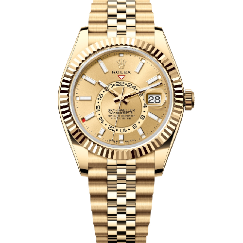 Rolex Sky-Dweller 42 Yellow Gold – Champagne Dial (m336938-0004)