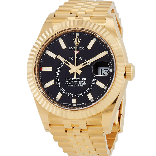 Rolex Sky-Dweller 42 Yellow Gold – Bright Green Dial (m336938-0005)