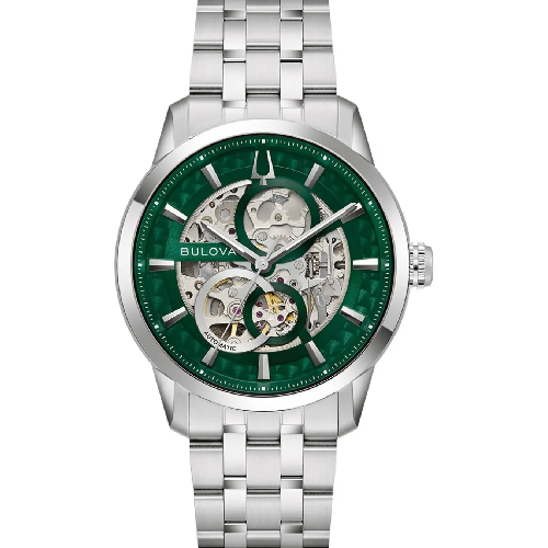BULOVA Sutton Automatic Silver Stainless Steel Bracelet