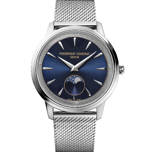 FREDERIQUE CONSTANT Classics Moneta Moonphase Stainless Steel Bracelet