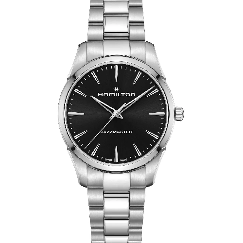 HAMILTON Jazzmaster Silver Stainless Steel Bracelet
