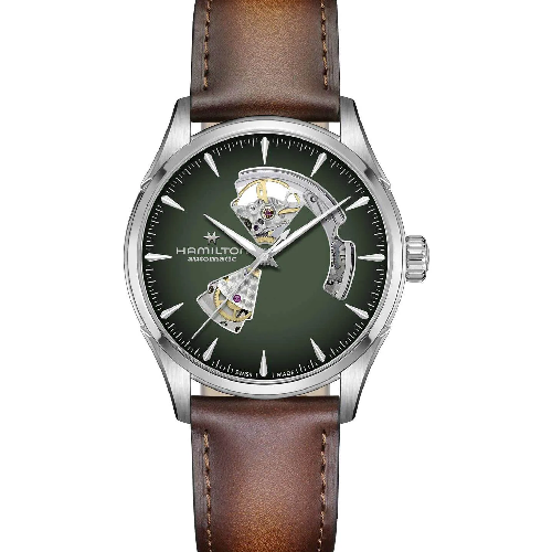 HAMILTON Jazzmaster Automatic Brown Leather Strap