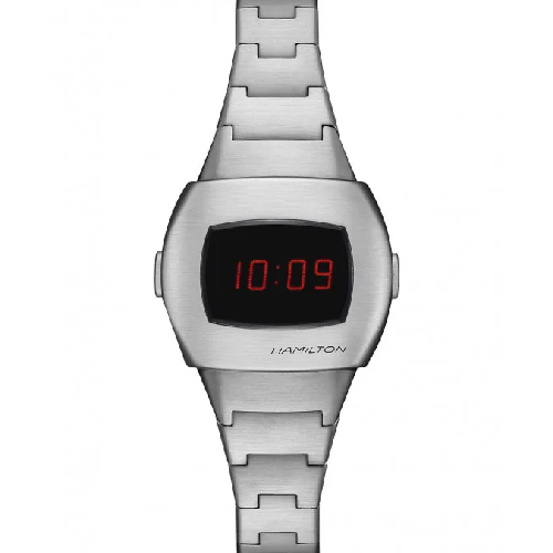 HAMILTON American Classic PSR 74 Silver Stainless Steel Bracelet