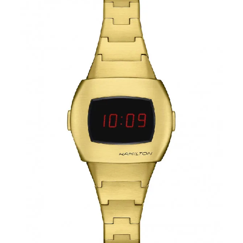 HAMILTON American Classic PSR 74 Gold Stainless Steel Bracelet