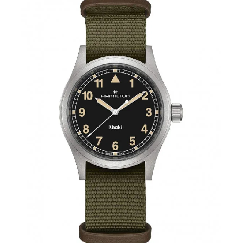 HAMILTON Khaki Field Quartz Khaki Fabric Strap