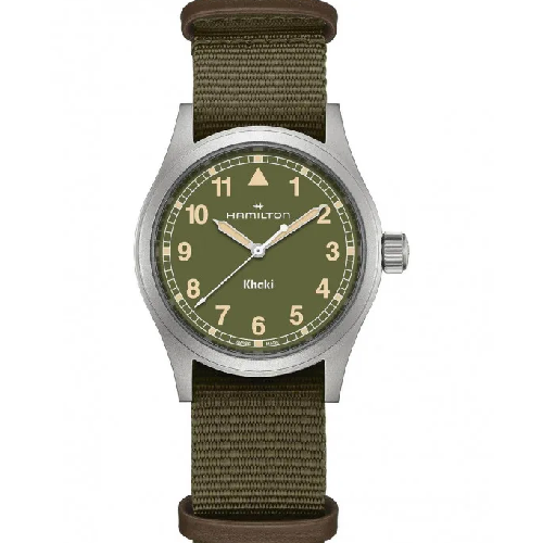 HAMILTON Khaki Field Quartz Khaki Fabric Strap