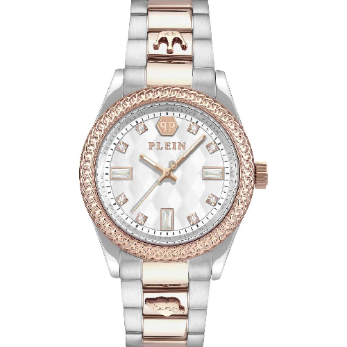 PHILIPP PLEIN Queen Crystals Two Tone Stainless Steel Bracelet