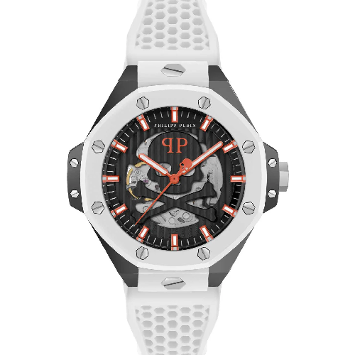 PHILIPP PLEIN Royal Automatick White Silicone Strap