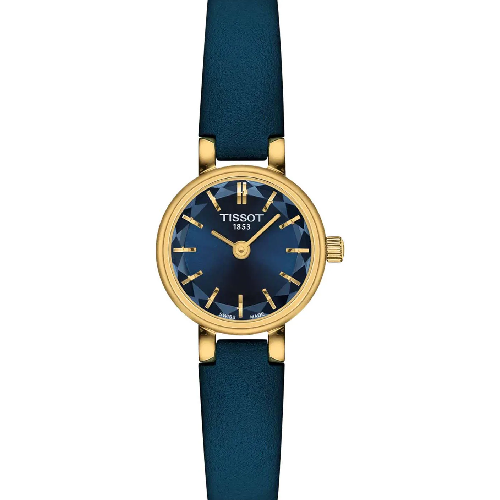 TISSOT T-Lady Lovely Blue Leather Strap