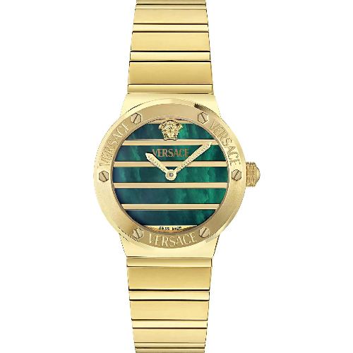 Versace Greca Gold Stainless Steel Bracelet