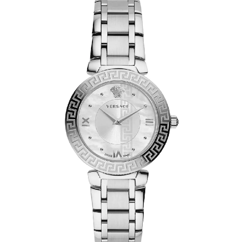 Versace Daphnis Silver Stainless Steel Bracelet