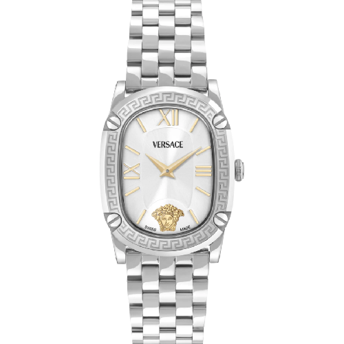 Versace Couture Silver Stainless Steel Bracelet