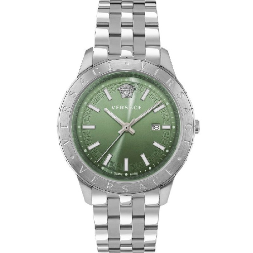 Versace Univers Silver Stainless Steel Bracelet