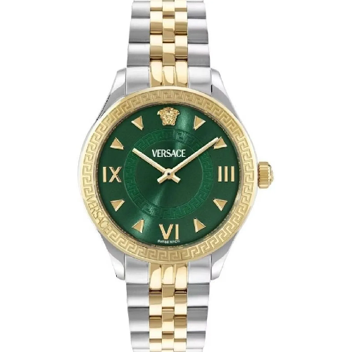 Versace Revive Hellenyium Two Tone Stainless Steel Bracelet