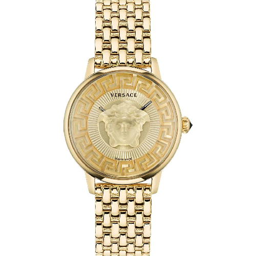Versace Medusa Alchemy Gold Stainless Steel Bracelet