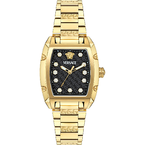 Versace Dominus Gold Stainless Steel Bracelet