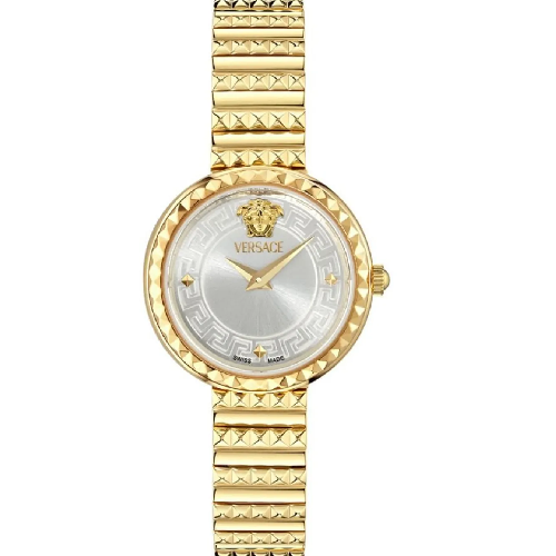 Versace Greca Goddess Petite Gold Stainless Steel Bracelet